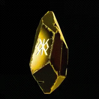GOLD RUNE STONE