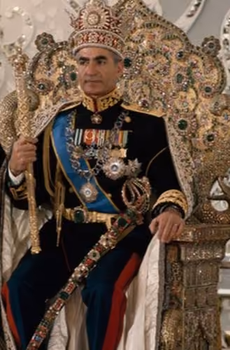 Mohammadreza Pahlavi, the king of Iran