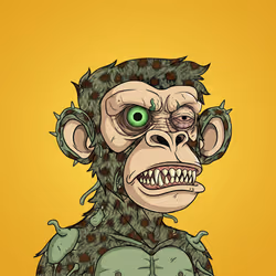 THRONE MUTAN APE CLUB #541