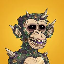 THRONE MUTAN APE CLUB #982