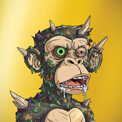 THRONE MUTAN APE CLUB #745