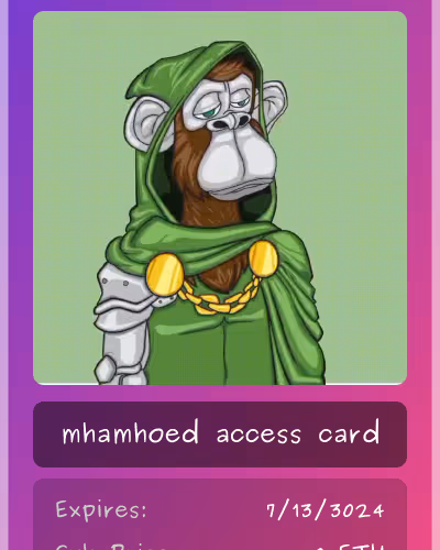 mhamhoed club card