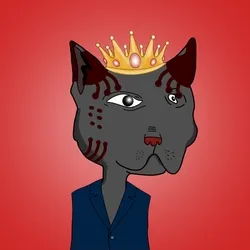 Animated Family Cat On Base #511