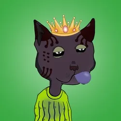 Animated Family Cat On Base #475