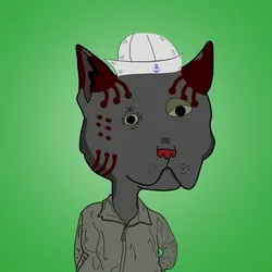 Animated Family Cat On Base #140