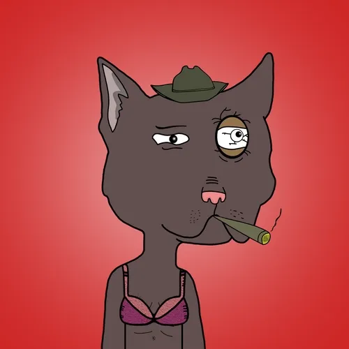 Animated Family Cat On Base #337