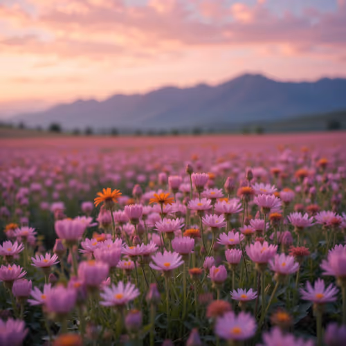Moment Field Of Flowers 002