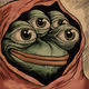 pepe with multiple eyes