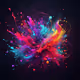 Abstract Splash