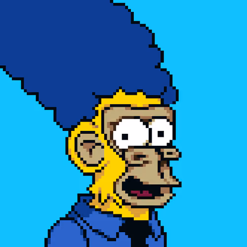 Pixel Simp Ape YC #813