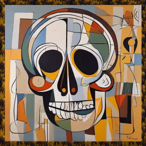 skull picasso
