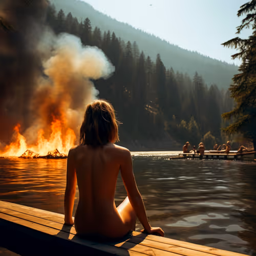 Postcard From Lake Watchamoon