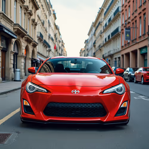 Red car