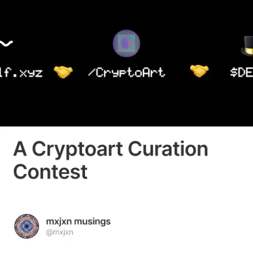 A Cryptoart Curation Contest