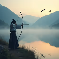 Samurai fishing