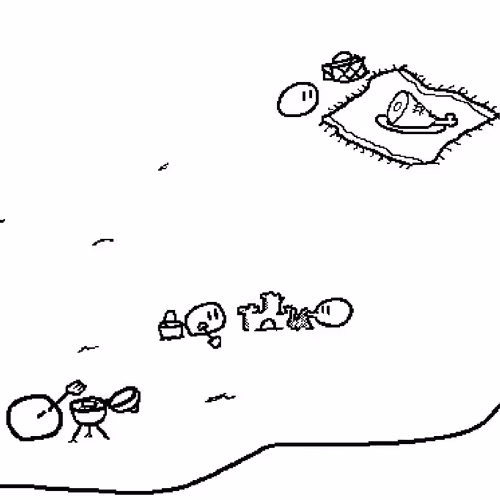 Beach Slime Sketch 1