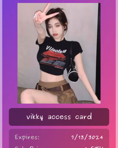 vikky club card