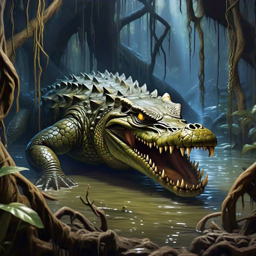 Pol crocodile