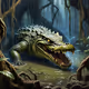 Pol crocodile