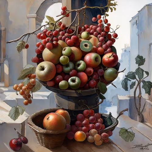 Frutas em primeira pessoa