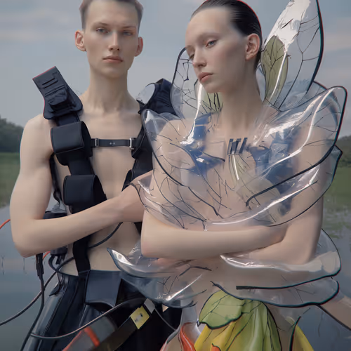 Chromatic Narratives: AI-Infused Fashion