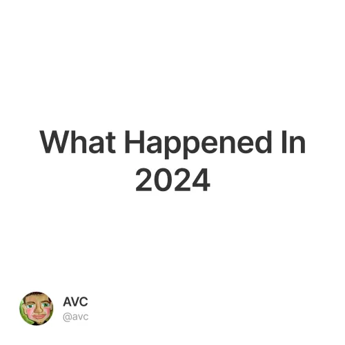 What Happened In 2024