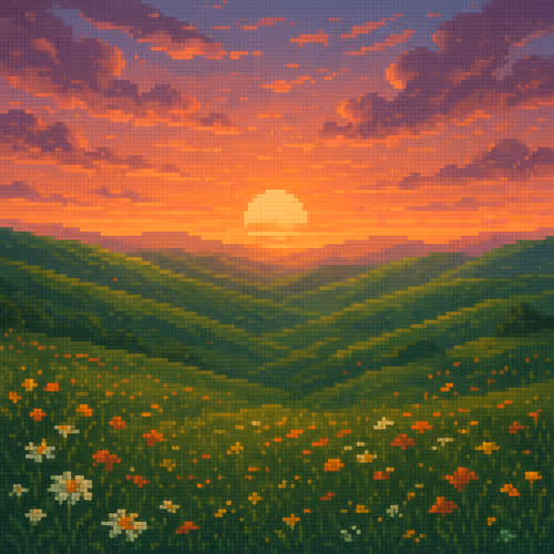 PIXEL ART: LANDSCAPES