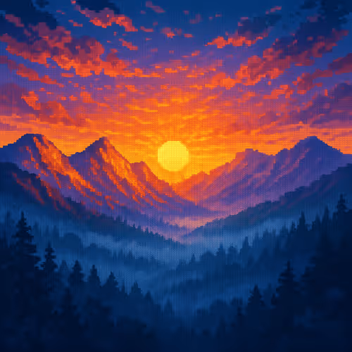 PIXEL ART: LANDSCAPES