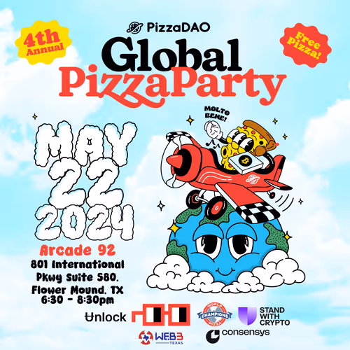 Ticket for Global Pizza Party 2024