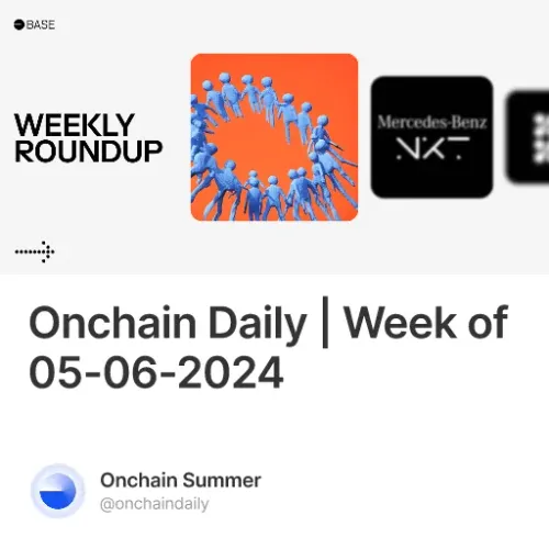 Onchain Daily | Week of 05-06-2024 #2