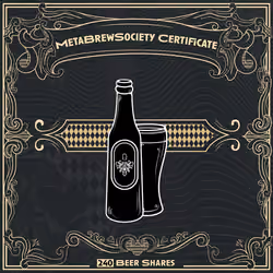 MetaBrewSociety Genesis Certificate