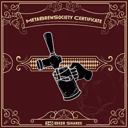 MetaBrewSociety Genesis Certificate
