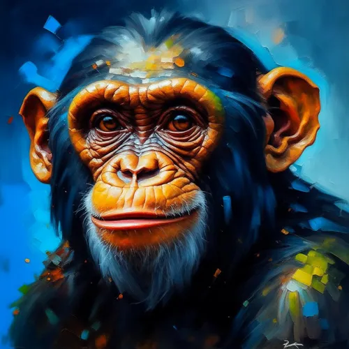 Unique Oiled Monkeys