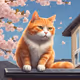 Sakura Cat