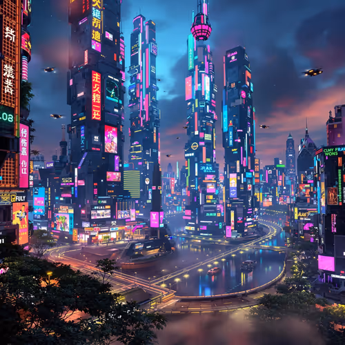 Neon Metropolis 11