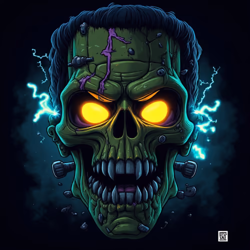 Franken-Skull #3