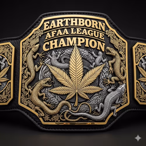 AFAA League 1 Universal Undisputed Championship Belt of the 4th Era