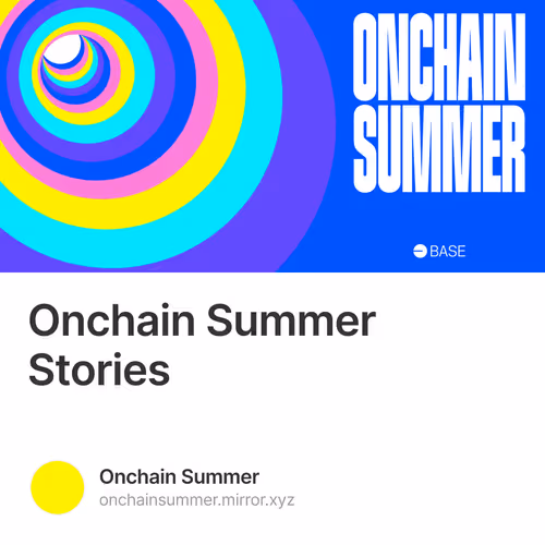 Onchain Summer Stories のロゴ