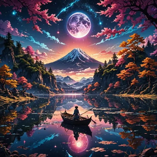 Moonlit dreams