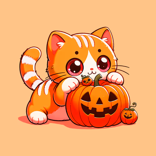 Mochi Cat O Lantern