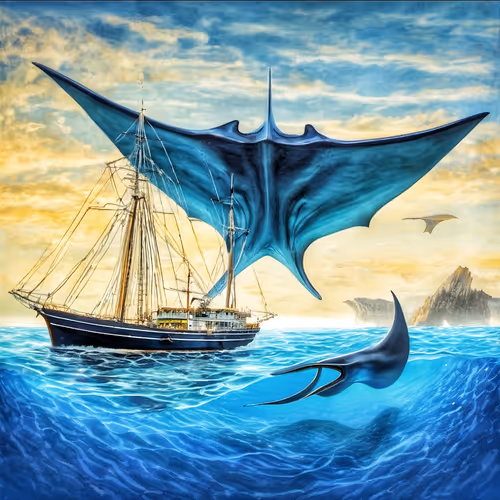 ASF#180 GIANT MANTA RAY #04