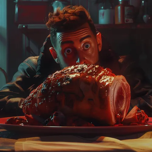Delicious ham