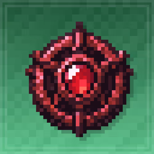 Red Draconic Amulet