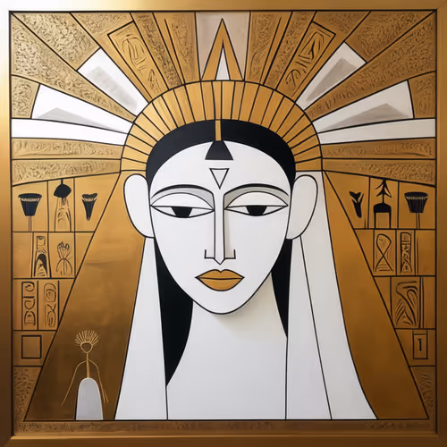 Picasso Gilded