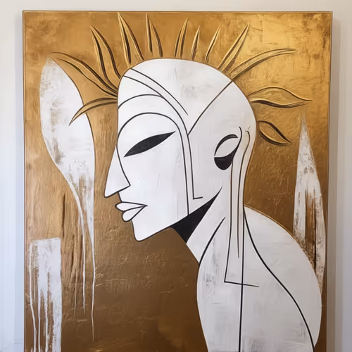 Picasso Gilded