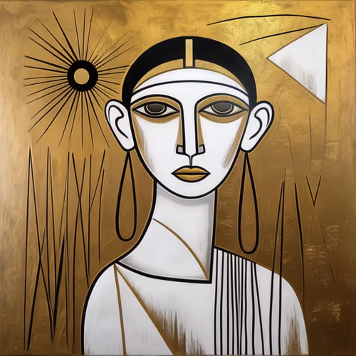 Picasso Gilded