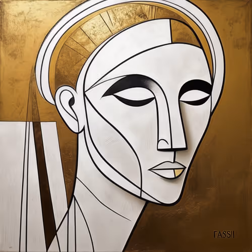 Picasso Gilded