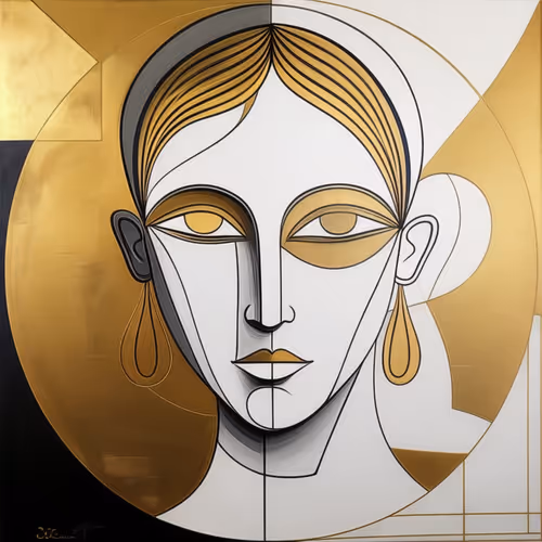 Picasso Gilded