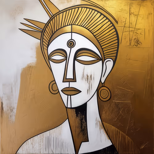 Picasso Gilded