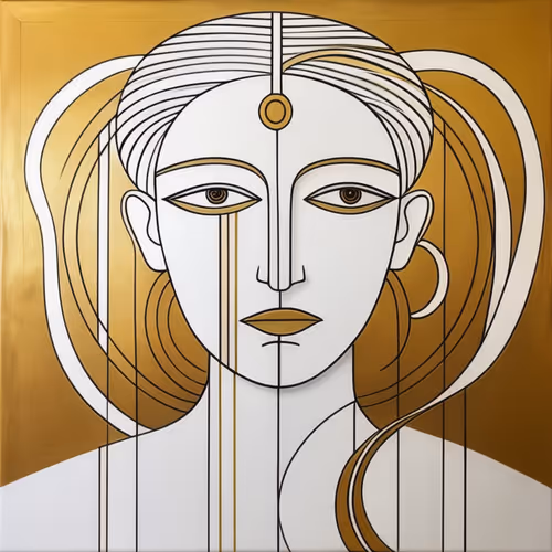 Picasso Gilded